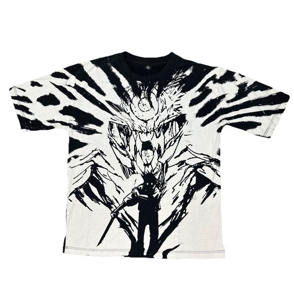 Soular Brand Otku Supply Juju Kaisen Anime AOP All Over Print T Shirt Size Small - Picture 1 of 6